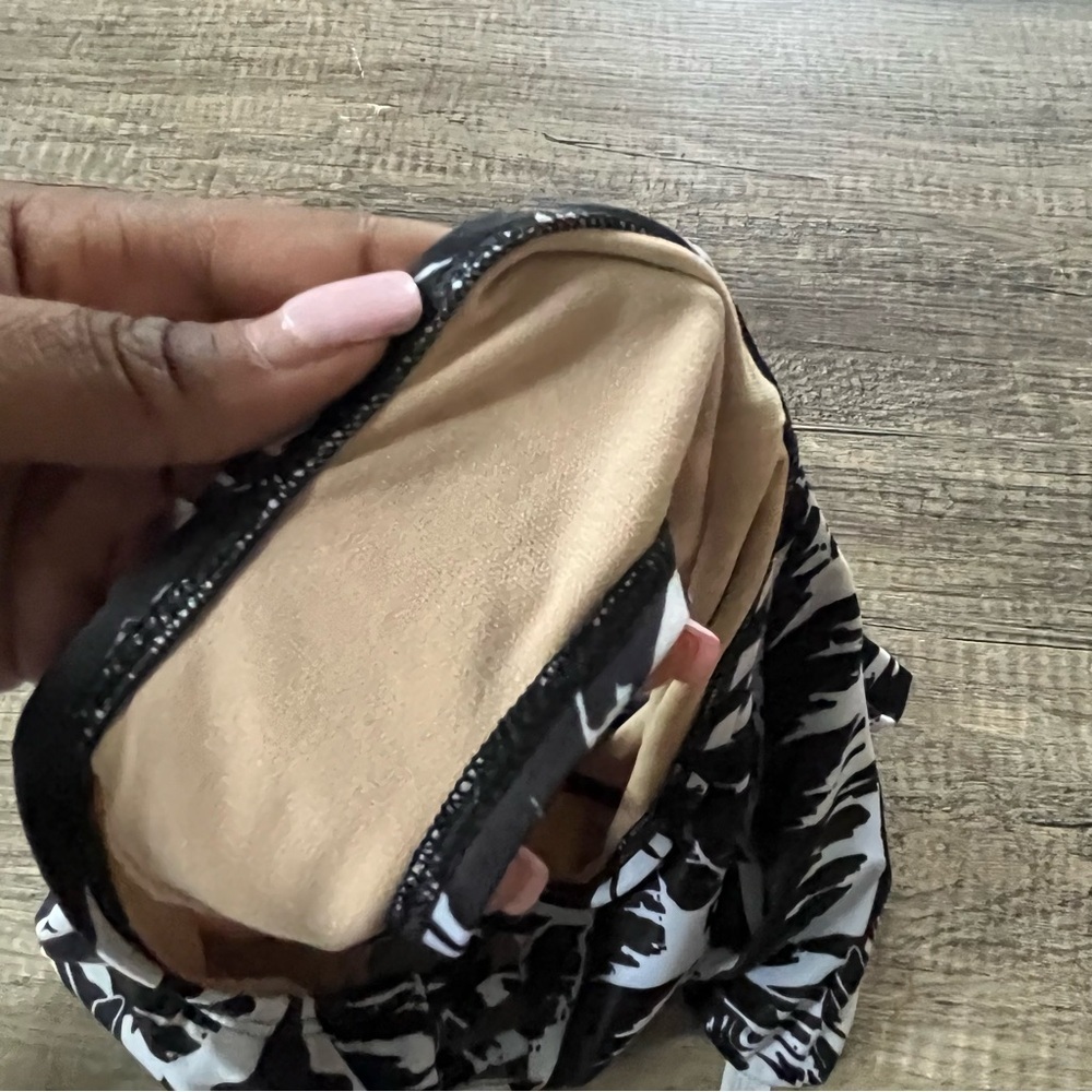 Lane BRYANT SWIM PALM LEAVES STRAPPY UNDERWIRE BIKINI TOP/BOTTOM SZ 44DD/16 - Picture 11 of 13